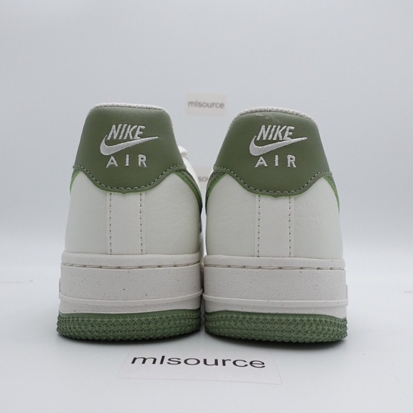 NEW Nike Air Force 1 '07 NN Sneakers DV3808-106 Sail/Oil Green/Sail - Picture 5 of 7